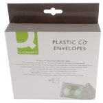 Джоб за CD с перфорация бял 40 бр.