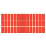 Етикети за цени 23x50 mm 42 етик./лист Червен неон