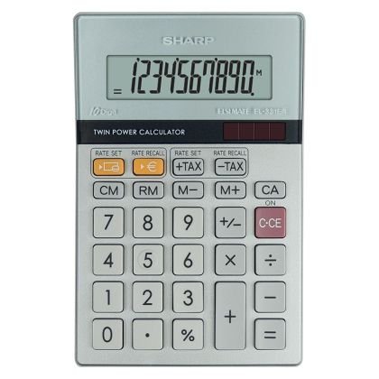 Калкулатор Sharp EL331ERB Настолен, 10-разряден