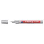 Paint маркер Edding 750 Объл връх 2-4 mm Сребрист