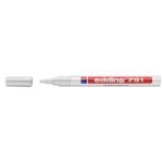 Paint маркер Edding 751 Объл връх 1-2 mm Бял
