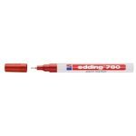 Paint маркер-тънкописец Edding 780 Объл метален връх 0.8 mm Червен