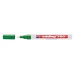 Paint маркер-тънкописец Edding 780 Объл метален връх 0.8 mm Зелен