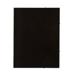 Папка с ластик Standard Картон, А4 Черна