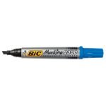 Перманентен маркер Bic 2300 Скосен връх 3.1-5.3 mm Син