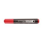 Перманентен маркер Office Point Объл връх 1-5 mm Червен