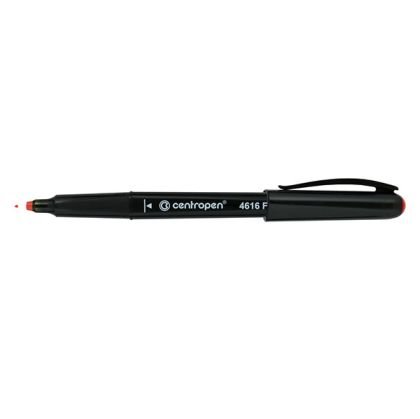 Перманентен маркер за CD/DVD/BD Centropen 4616 F 0.6 mm Червен