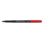 Универсален перманентен OHP маркер Faber-Castell 1525 М 1.0 mm Червен